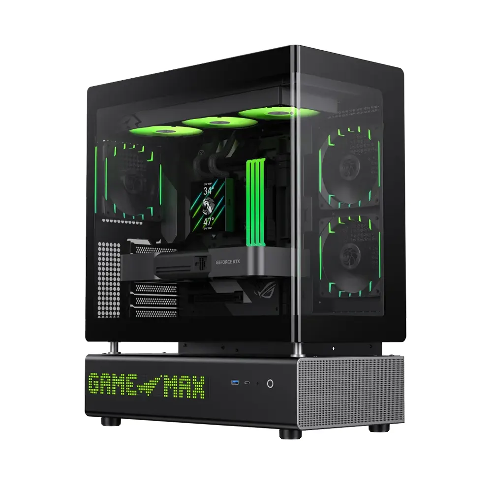 GameMax N90 BG ARGB Black Компютърна кутия