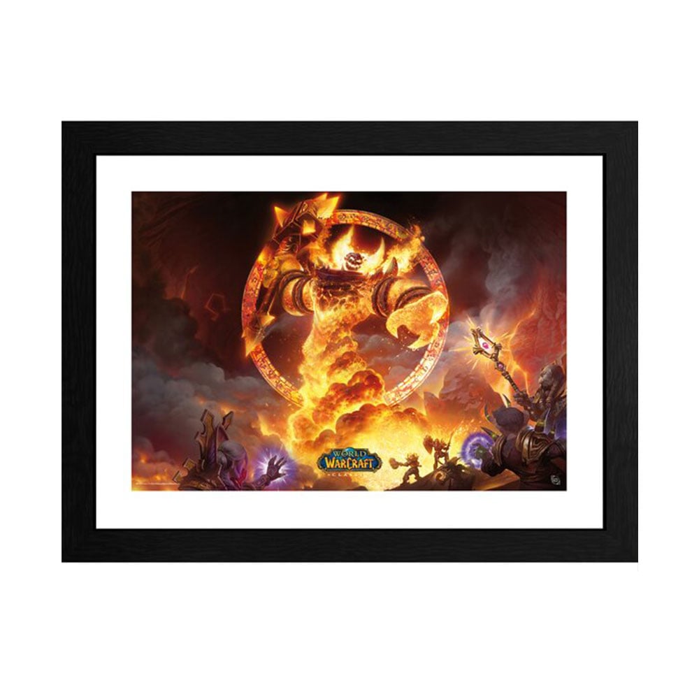 GBeye WORLD OF WARCRAFT Ragnaros 30 x 40 Постер с рамка