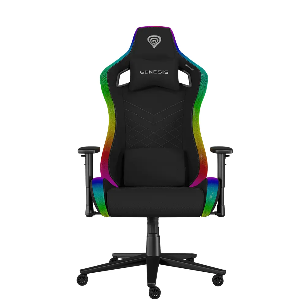 Genesis Trit 660 RGB Black Ергономичен геймърски стол