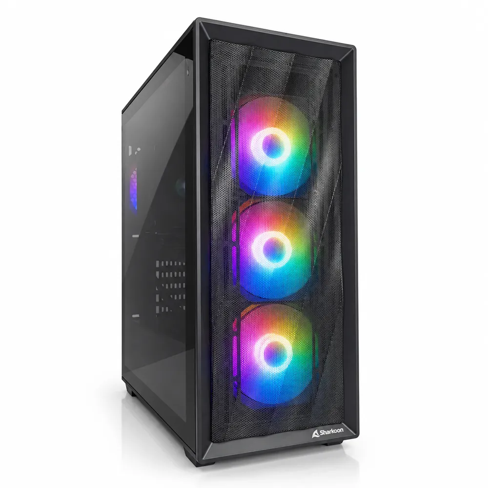 GGPC Scamp AMD Ryzen 5 5600XT / RX 9060 XT 8GB / 16GB DDR4 / 500GB SSD Геймърски компютър