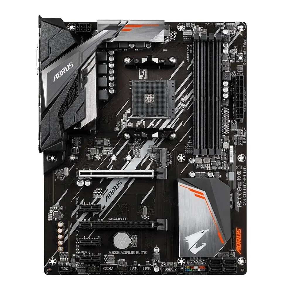 Gigabyte A520 AORUS ELITE (rev. 1.1), AM4, DDR4, mATX Дънна платка