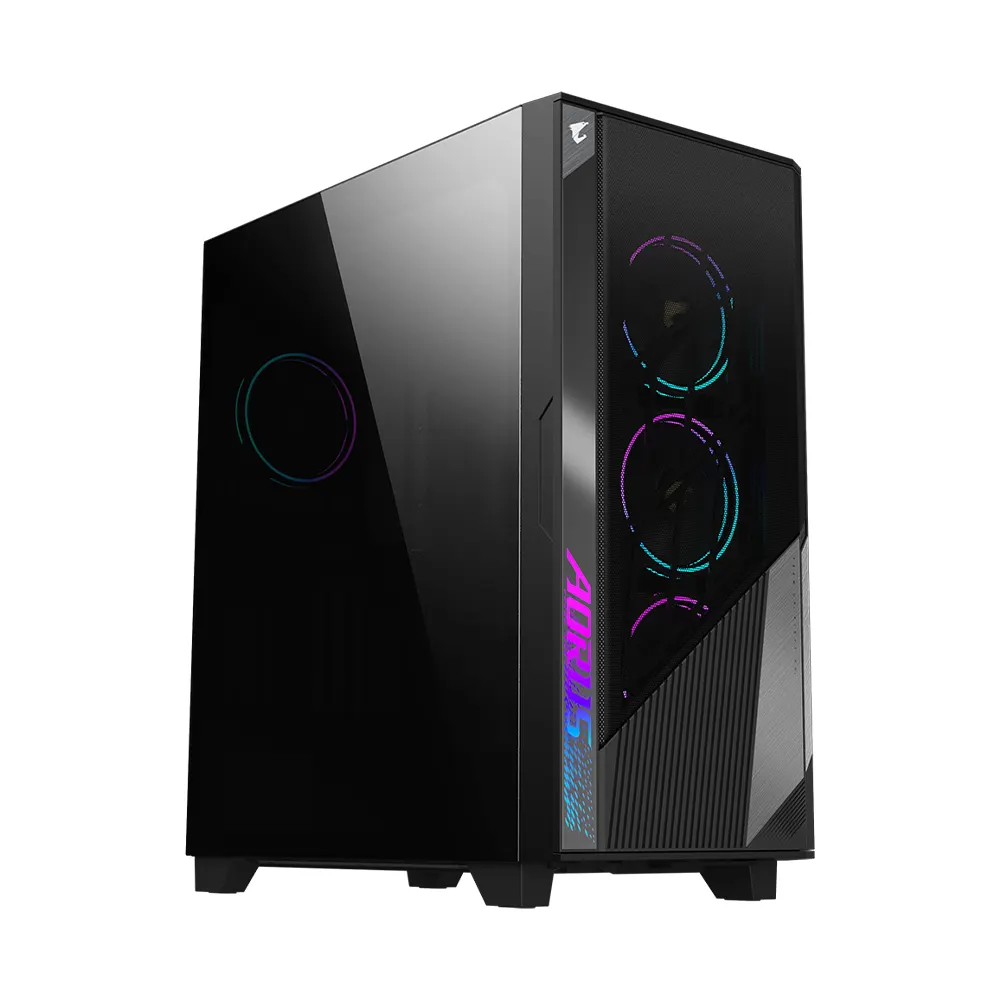 Gigabyte AC500 ST Glass Black Компютърна кутия