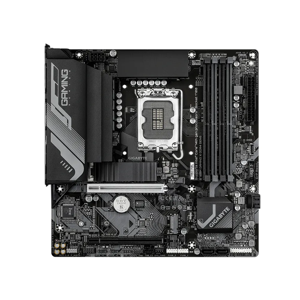 Gigabyte B760M GAMING X DDR4 GEN5, LGA1700, DDR4 Дънна платка
