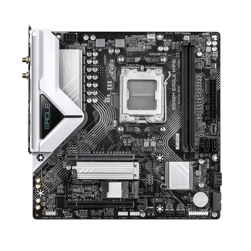 Gigabyte B840M EAGLE WIFI6, AM5, DDR5, Wi-Fi 6, 2.5GbE Дънна платка