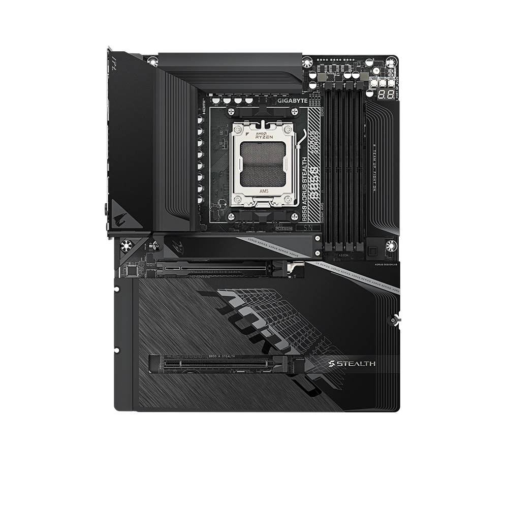 Gigabyte B850 AORUS STEALTH, AM5, DDR5, Wi-Fi 7 Дънна платка
