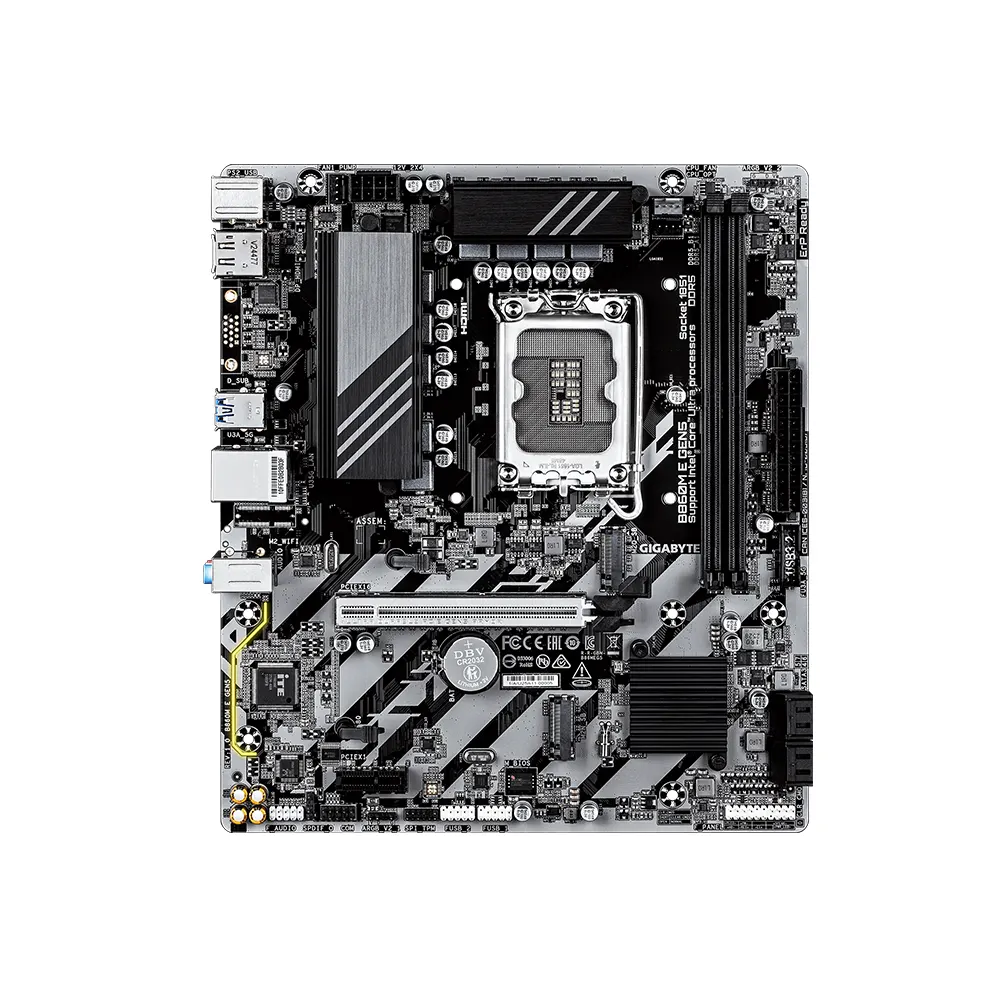 Gigabyte B860M E GEN5, LGA1851, DDR5, PCIe 5.0 Дънна платка