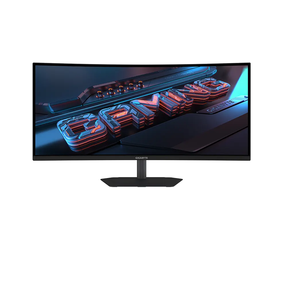 Gigabyte G34WQC2 VA 34", 200Hz, 1ms, 21:9 UWQHD (3440x1440), AMD FreeSync Premium, VESA DisplayHDR 400, 1500R Извит геймърски монитор