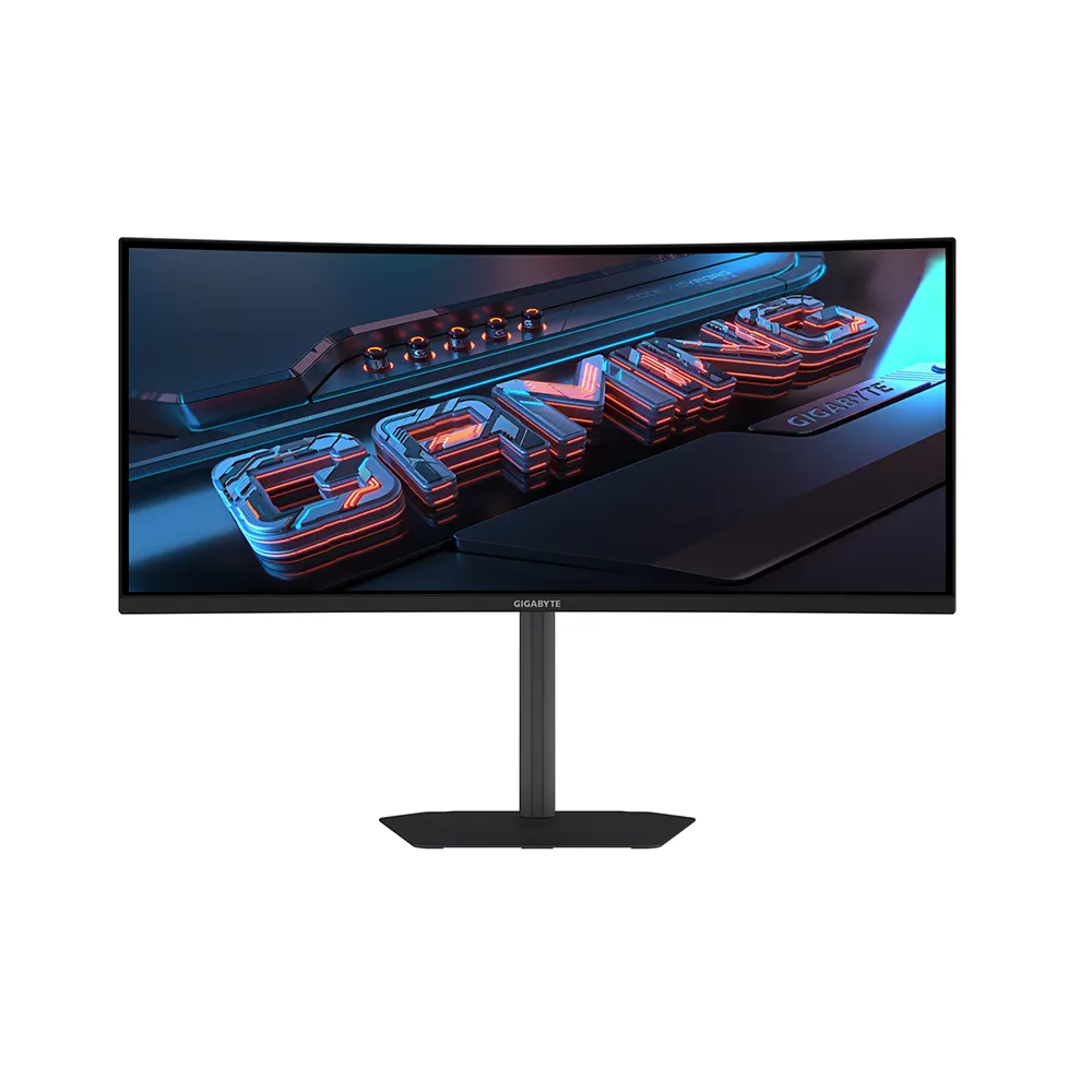 Gigabyte G34WQCP 34" VA, 180Hz, 1ms, 21:9 Ultra Wide QHD (3440 x 1440), AMD FreeSync Premium, VESA DisplayHDR 400, Curved 1500R Извит геймърски монитор