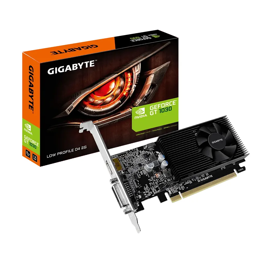 Gigabyte GeForce GT 1030 Low Profile D4 2GB DDR4 Видео карта