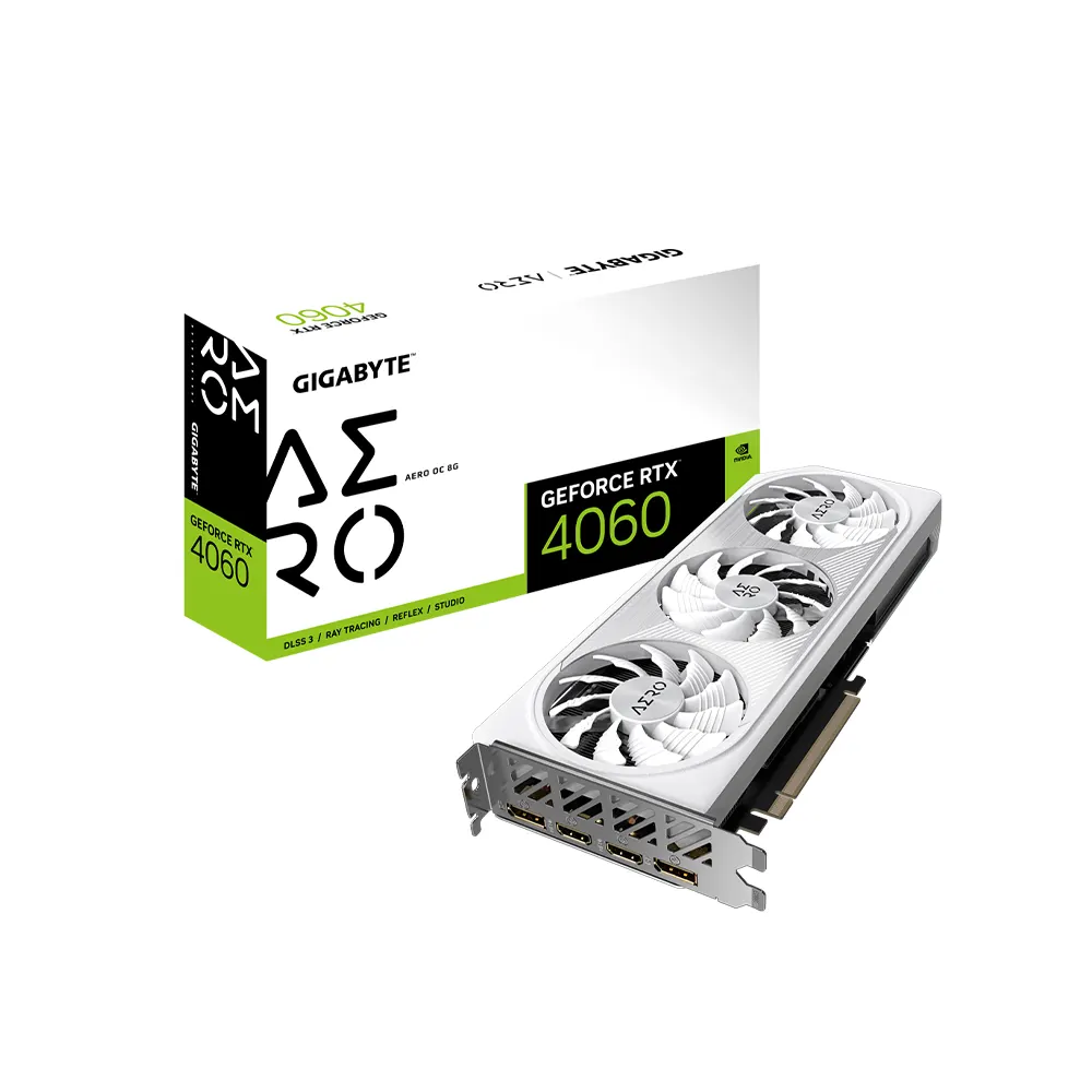 Gigabyte GeForce RTX 4060 AERO OC Edition 8GB GDDR6 Видео карта