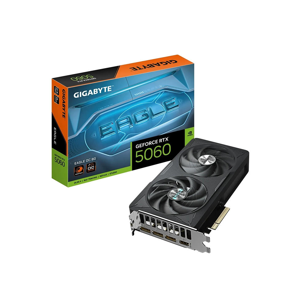 Gigabyte GeForce RTX 5060 EAGLE OC, 8GB GDDR7 Видео карта