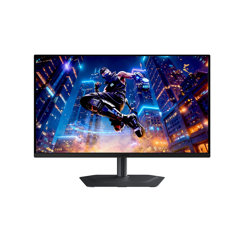 GIGABYTE MO27Q3 27" QD-OLED, 360Hz, 0.03ms, QHD (2560 x 1440), AMD FreeSync Premium Pro, VESA DisplayHDR True Black 400, G-SYNC Compatible Геймърски монитор