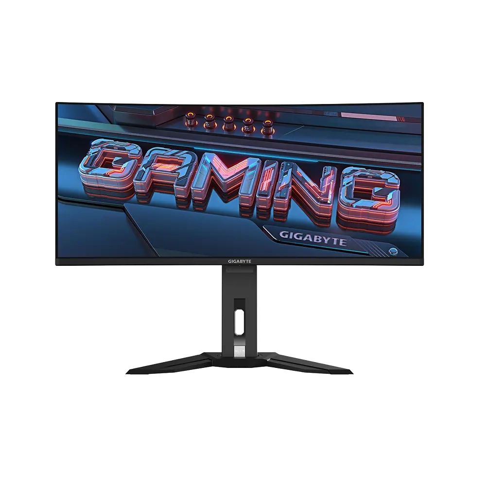 Gigabyte MO34WQC 34" QD-OLED, 175Hz, 0.03ms, WQHD (3840 x 1440), Vesa ClearMR 10000, DisplayHDR True Black 400 Извит геймърски монитор