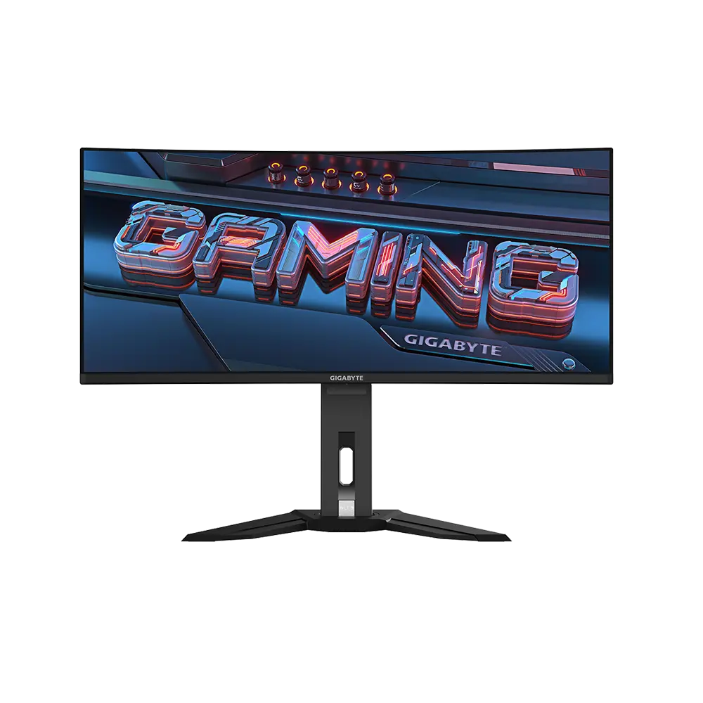 Gigabyte MO34WQC2 34, QD-OLED, 240Hz, 0.03ms, WQHD (3840 x 1440), Vesa ClearMR 13000, DisplayHDR True Black 400 Извит геймърски монитор