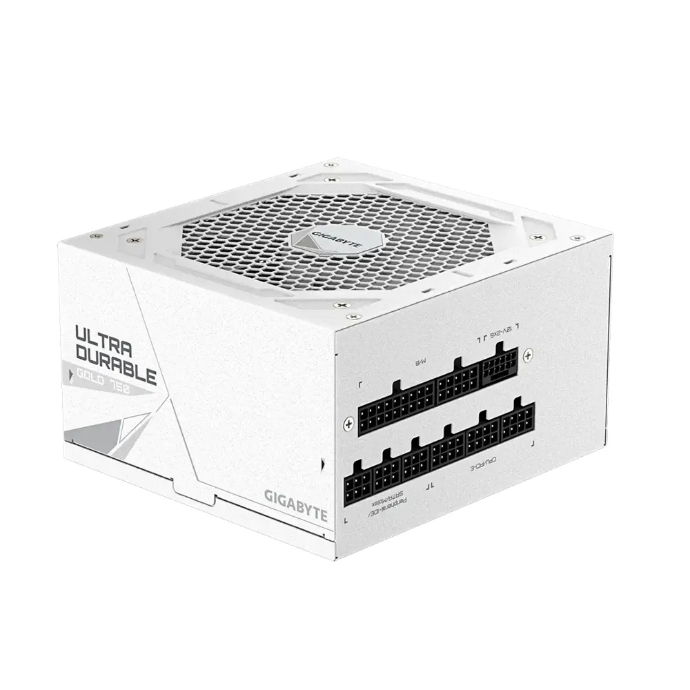Gigabyte UD750GM PG5 V2 ICE 750W, 80 Plus Gold, Модулно, PCIe 5.1, ATX 3.1 Захранване за компютър