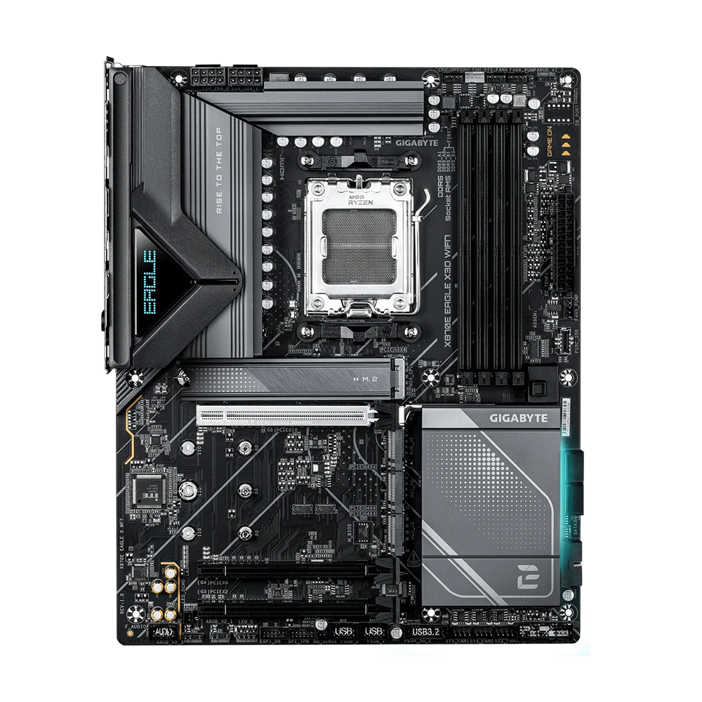 Gigabyte X870E EAGLE X3D WIFI7, AM5, DDR5, Wi-Fi 7 Дънна платка