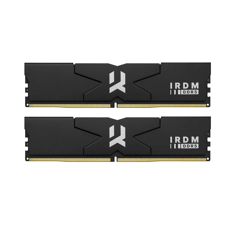 Goodram IRDM DDR5 OC Black / Silver 32GB (2x16), DDR5, 6400 MHz, CL32, Intel XMP и AMD EXPO Рам памет