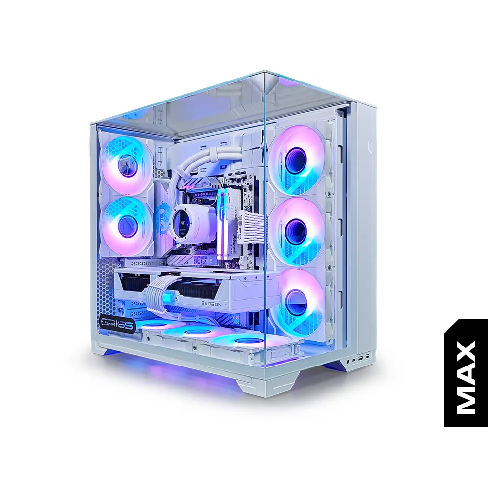 G:RIGS Nebula Max (AMD) White Геймърски компютър