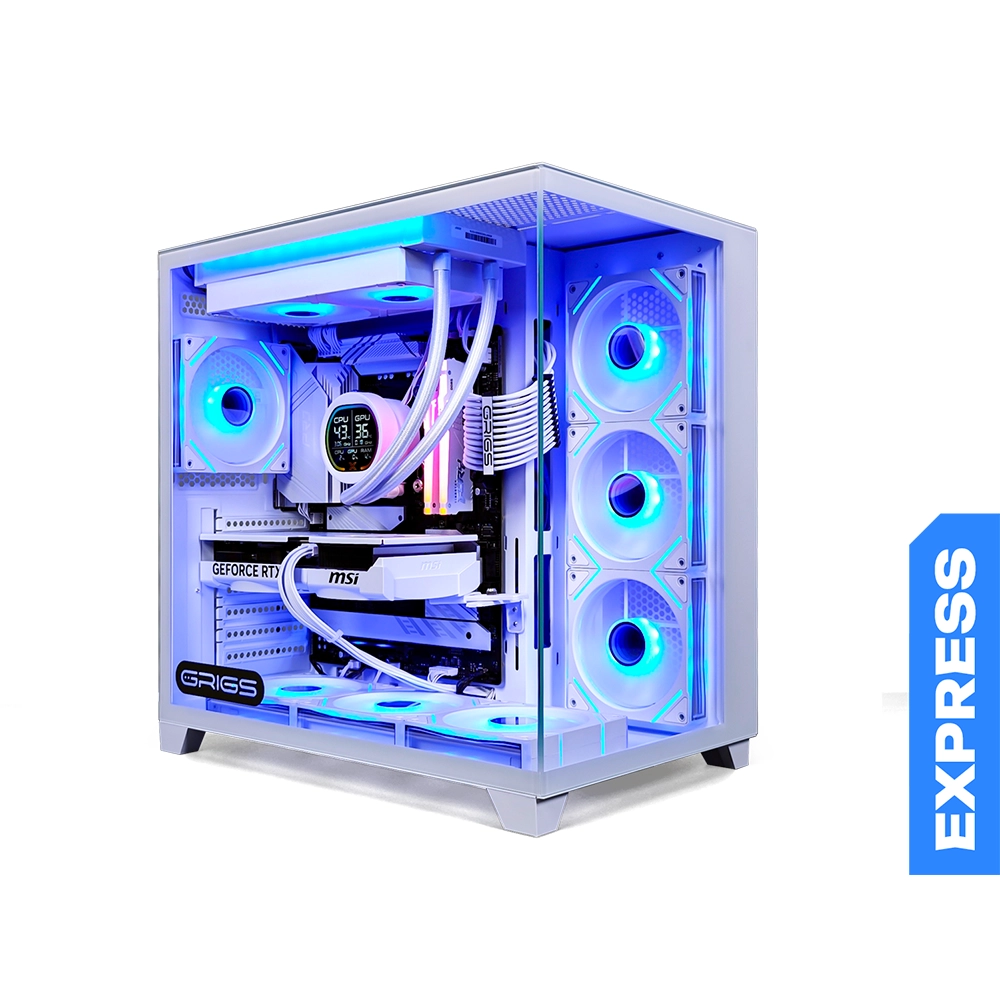 G:RIGS NOVA Express (AMD AM5) White Геймърски компютър