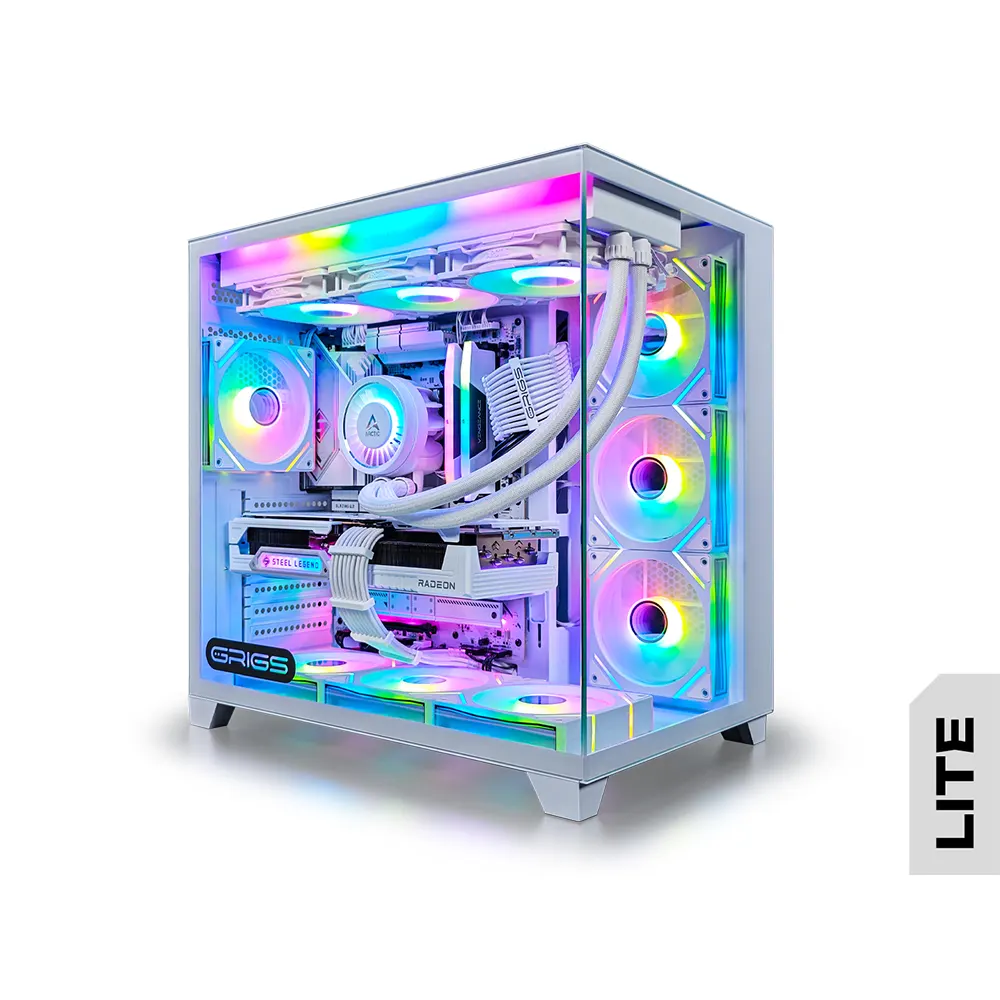G:RIGS Nova Lite (AMD) White Геймърски компютър