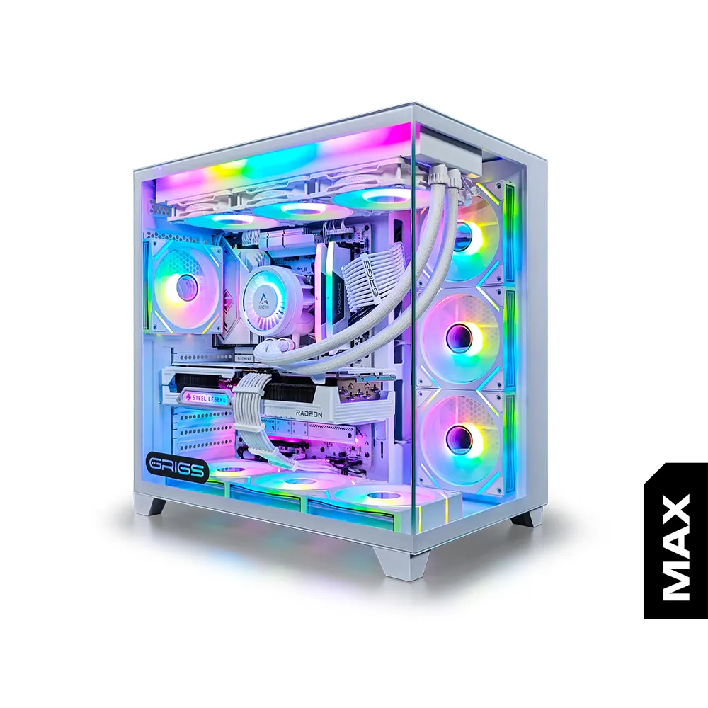 G:RIGS Nova Max (AMD) White Геймърски компютър