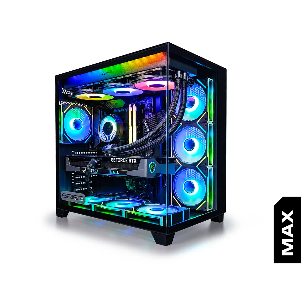 G:RIGS Nova Max (Intel) Black Геймърски компютър