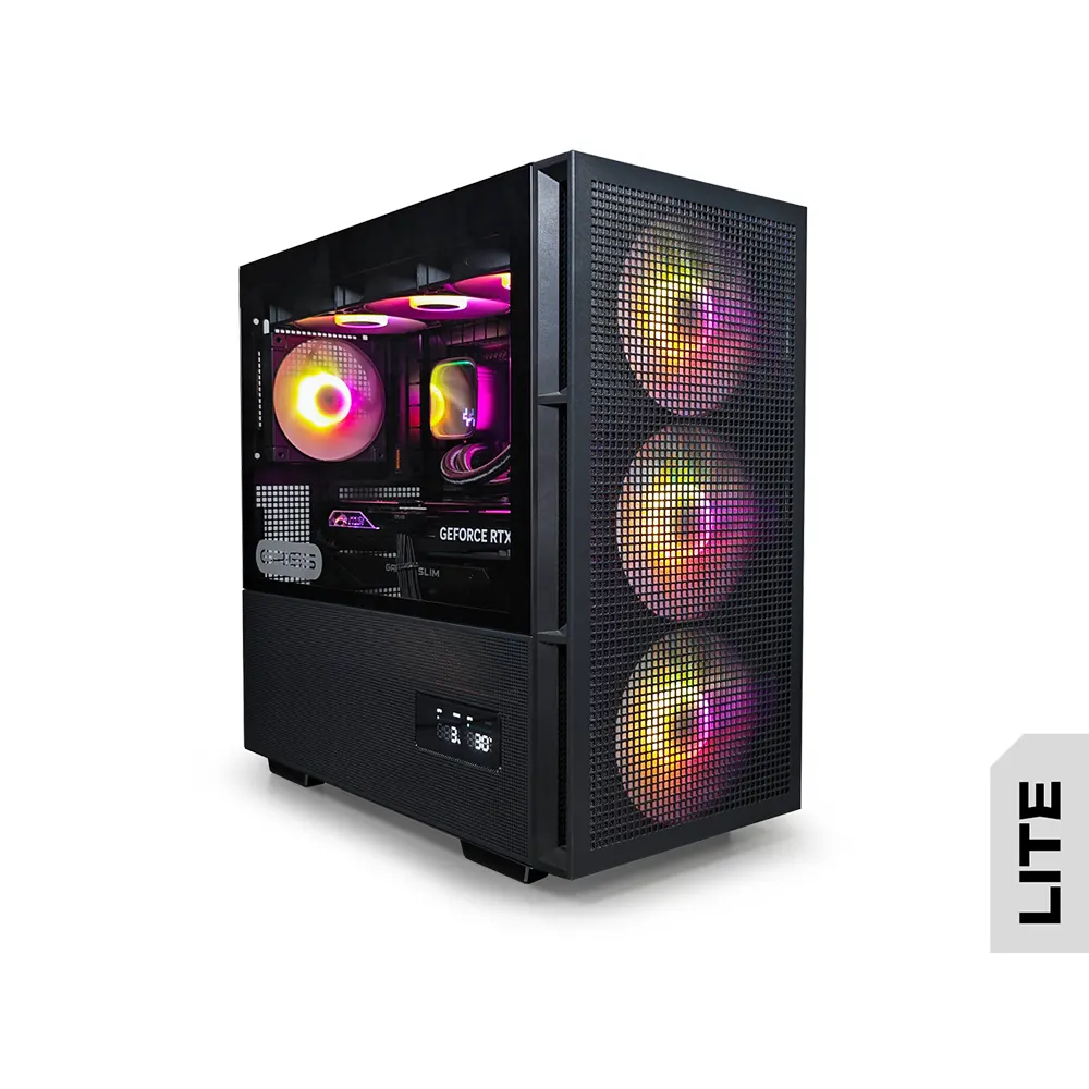 G:RIGS Sirius Lite (AMD) Black Геймърски компютър