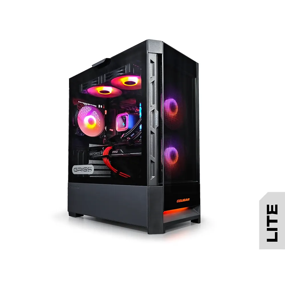 G:RIGS SPARK Lite (AMD) Black Геймърски компютър