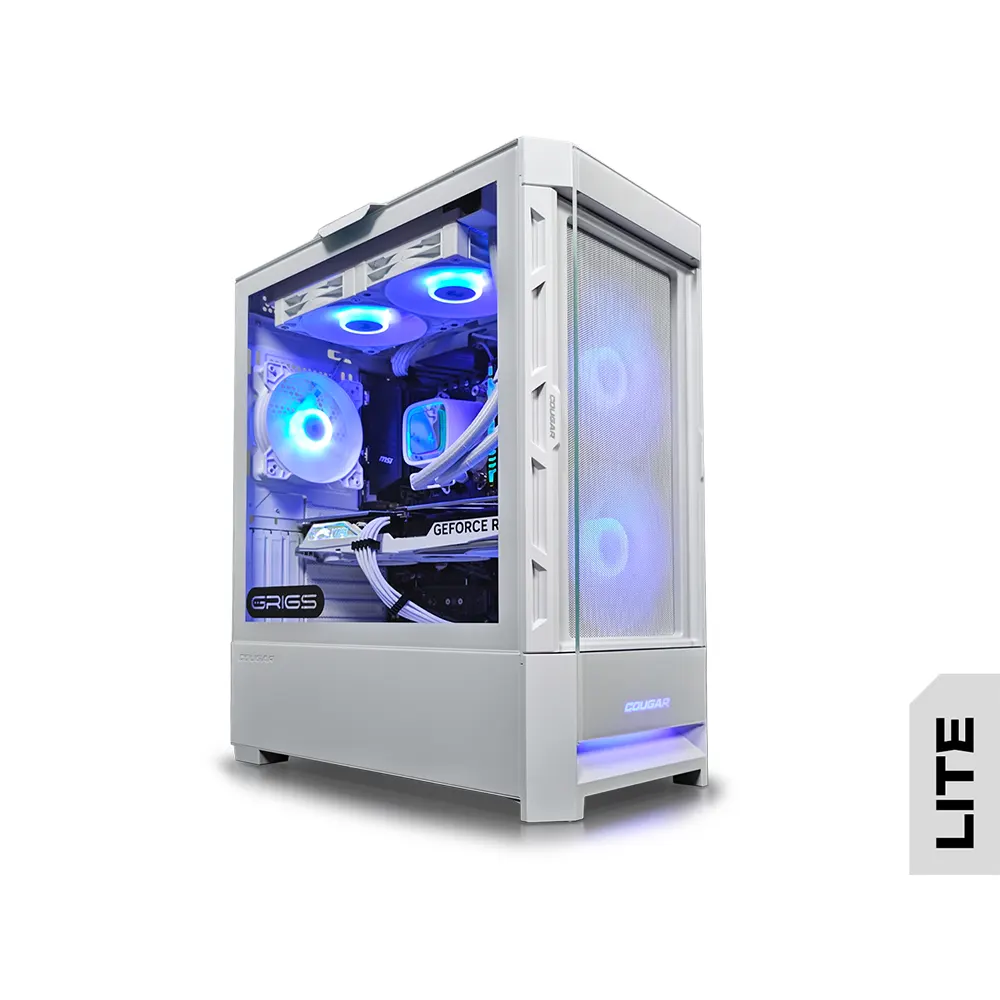 G:RIGS SPARK Lite (Intel) White Геймърски компютър