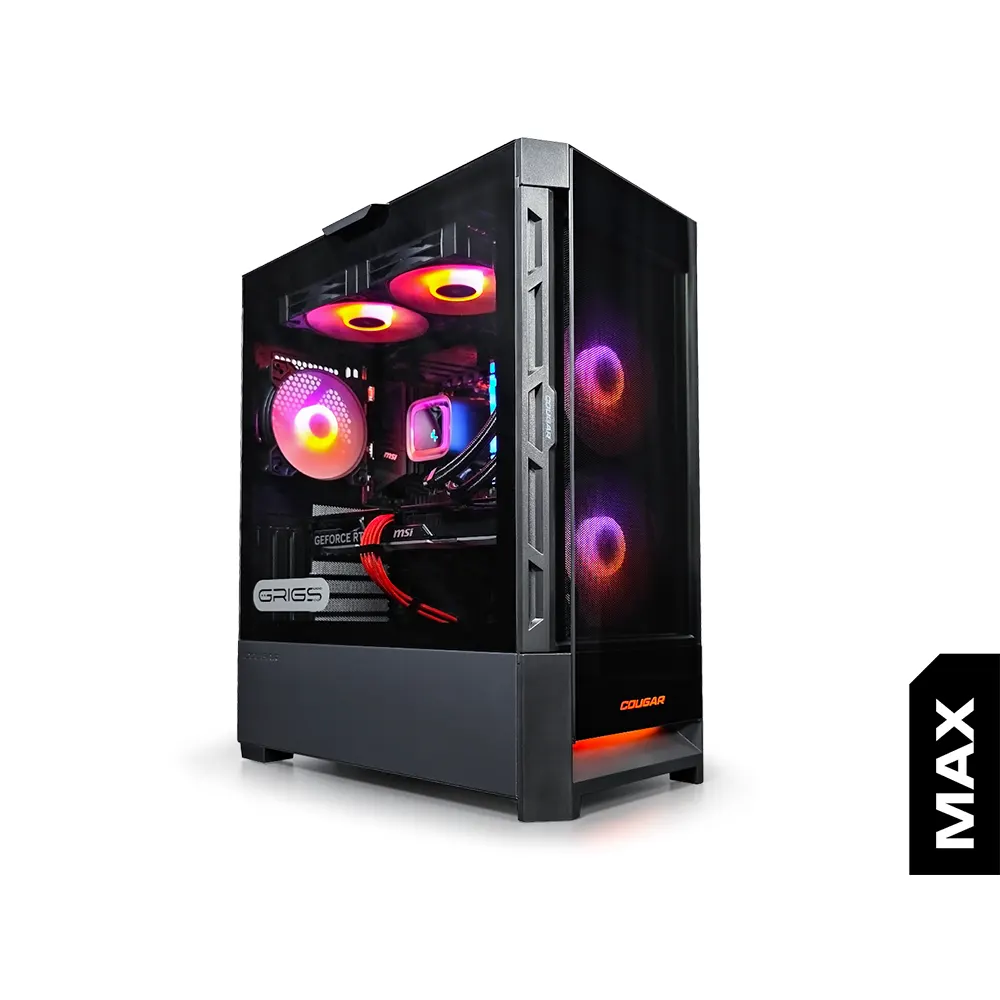 G:RIGS SPARK Max (Intel) Black Геймърски компютър