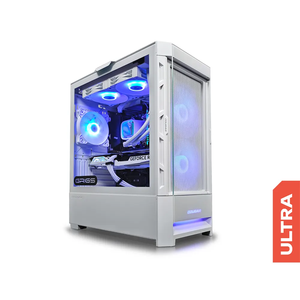 G:RIGS SPARK Ultra (Intel) White Геймърски компютър