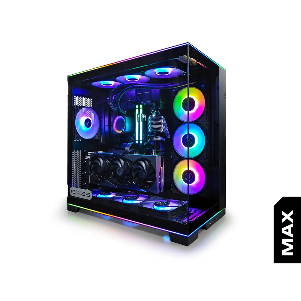 G:RIGS Supernova Max (AMD) Black Геймърски компютър