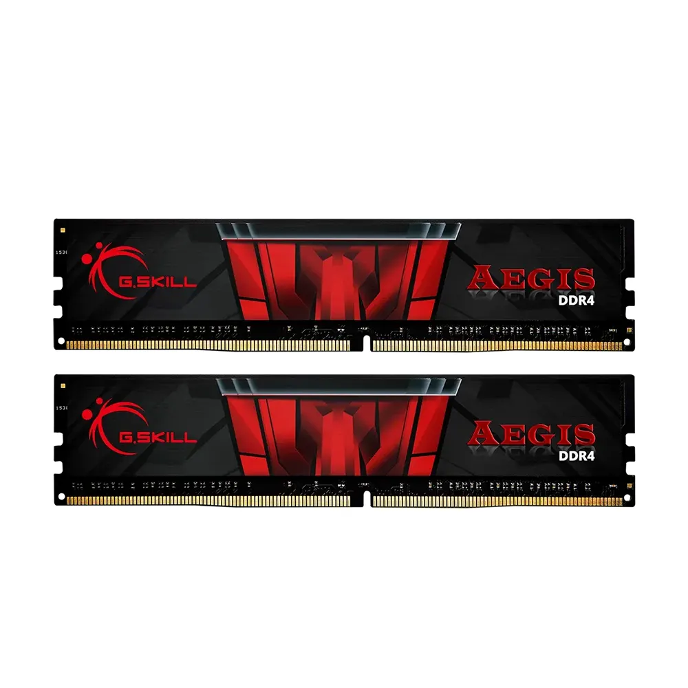 G.SKILL Aegis Black/Red 32GB (2x16), DDR4, 2666 MHz, CL19 RAM памет