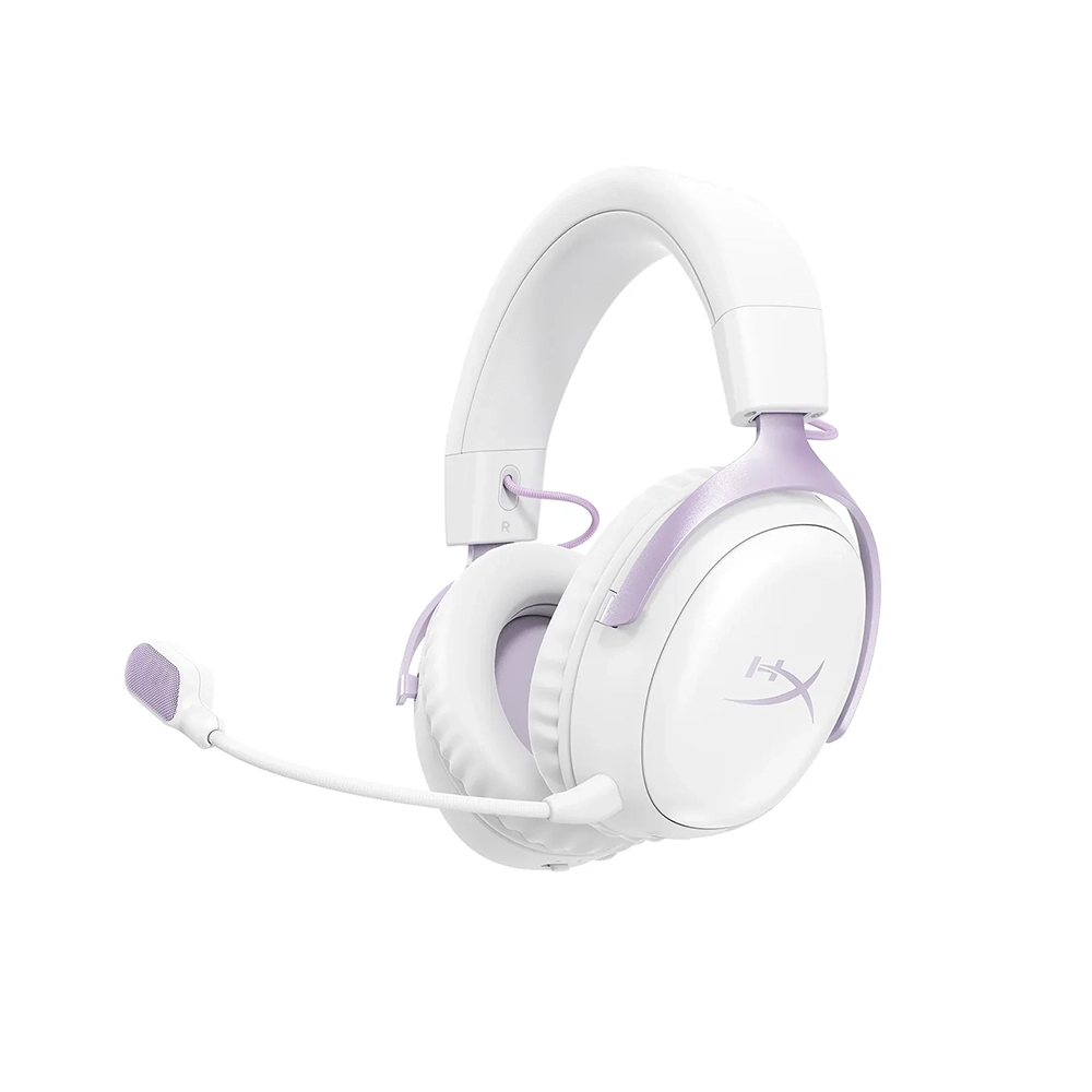 HyperX Cloud III S Wireless Lavender Геймърски безжични слушалки с микрофон