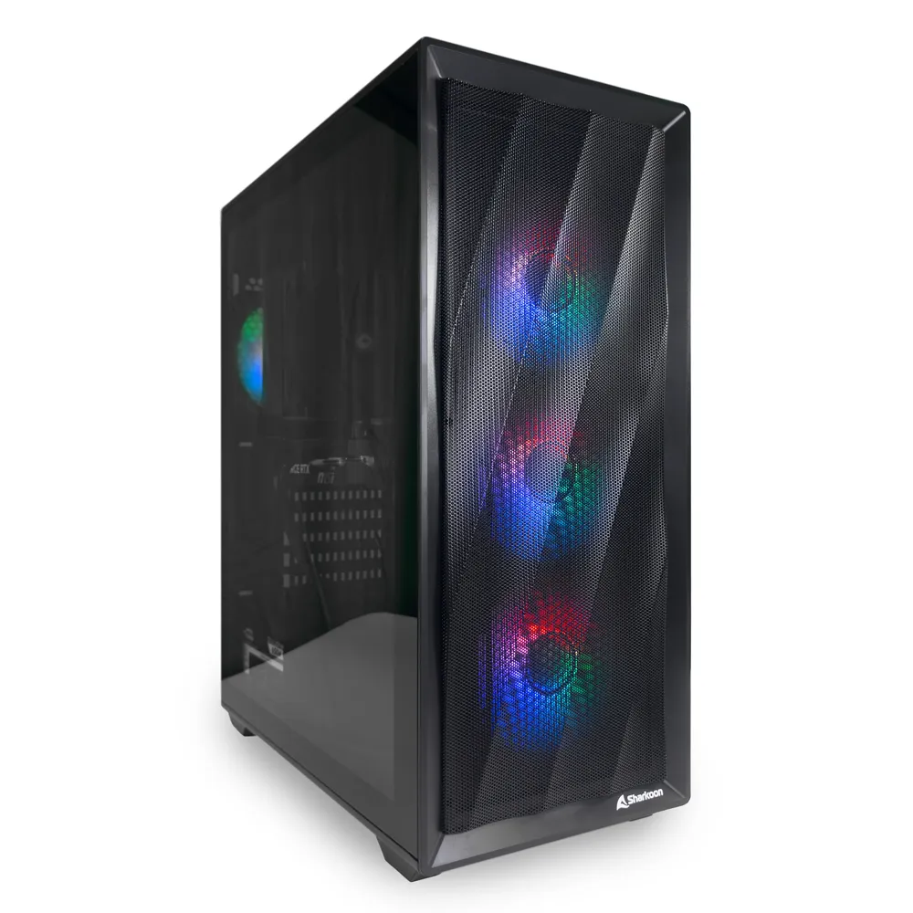 GGPC Reaper AMD 7700 / RTX 5060 Геймърски компютър