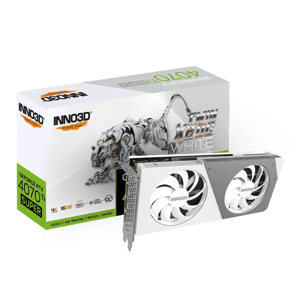 Inno3D GeForce RTX 4070 Ti Super Twin X2 OC Editon White 16GB GDDR6X Видео карта