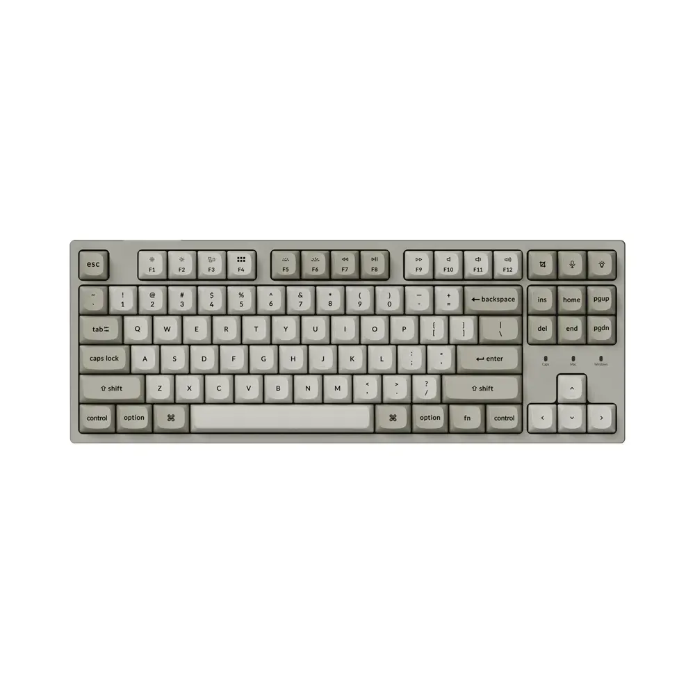 Keychron C1 Pro 8K QMK Hot-Swappable Геймърска механична клавиатура със Keychron Super Banana суичове