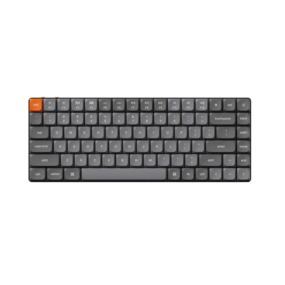 Keychron K3 MAX QMK/VIA Black Безжична геймърска механична клавиатура с Gateron Low Profile Brown суичове