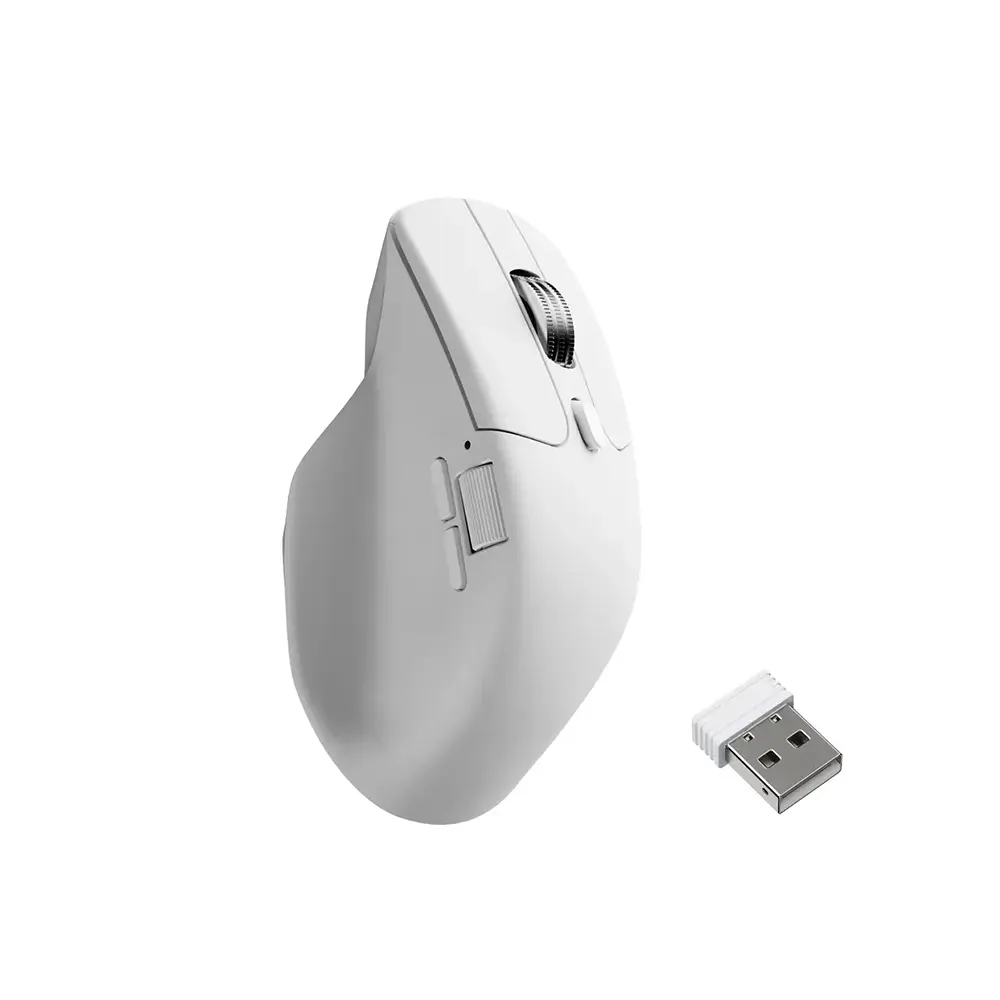 Keychron M6S 8K White Безжична геймърска мишка