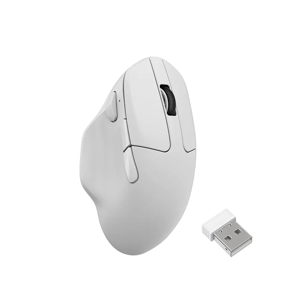 Keychron M7 8К White Безжична геймърска мишка