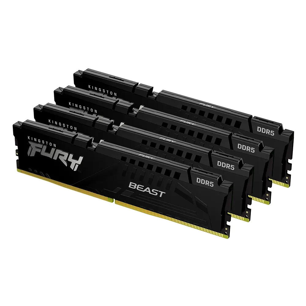 Kingston FURY Beast Black 128GB (4x32) DDR5 5200 CL40 Рам памет