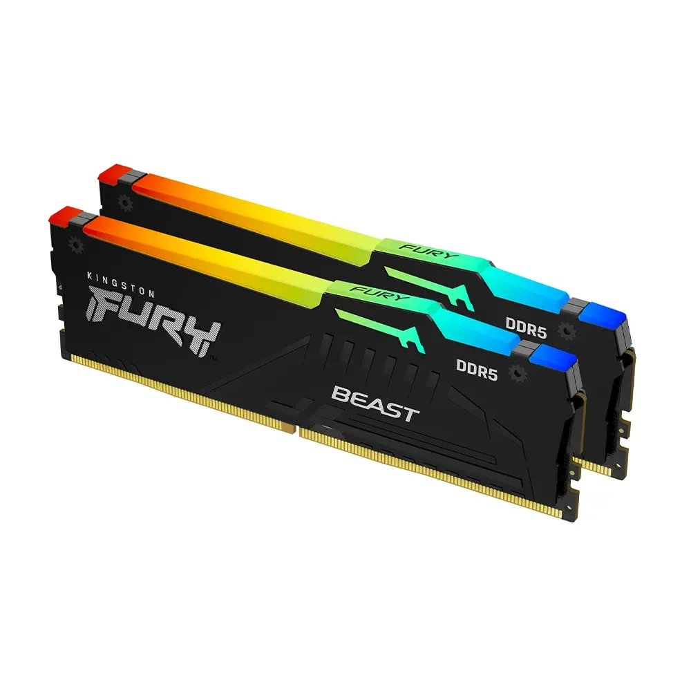 Kingston FURY Beast RGB 16GB (2x8) DDR5 5200 CL36 Рам памет