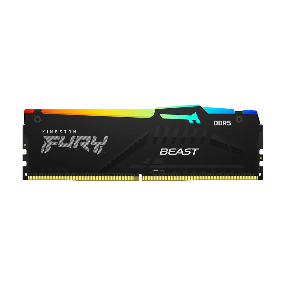 Kingston FURY Beast RGB Black 32GB DDR5 5600 CL30 Рам памет