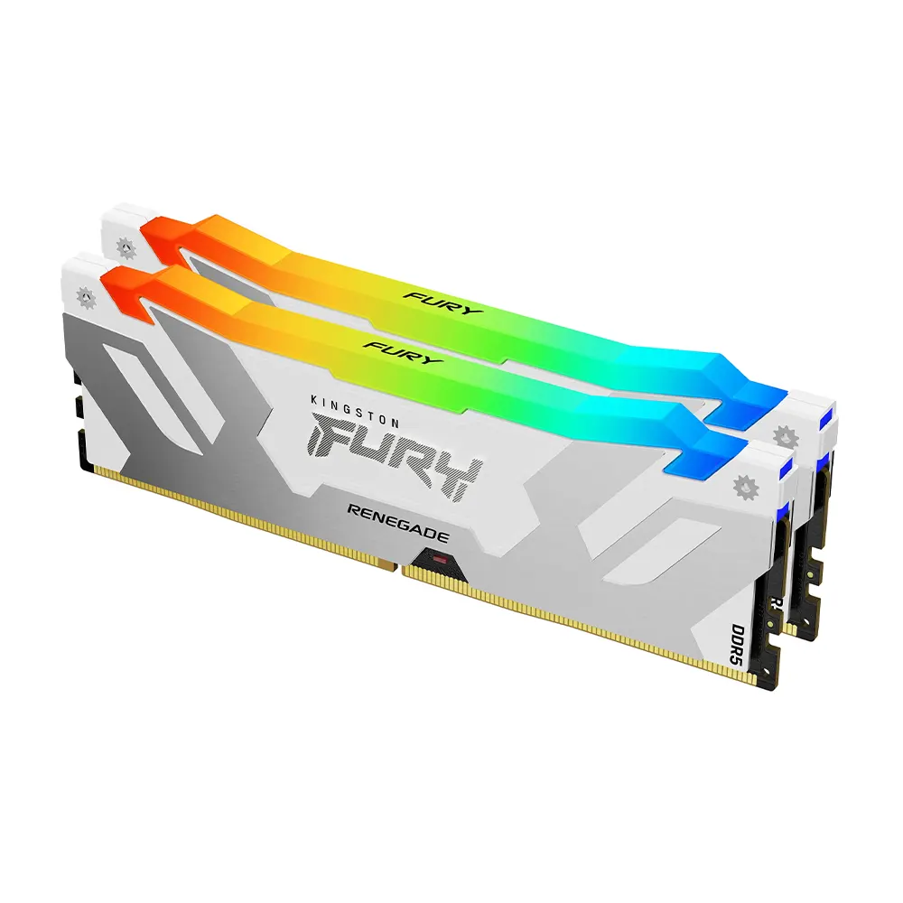 Kingston FURY Renegade White RGB 32 GB (2x16) DDR5 7200 CL38 Рам памет