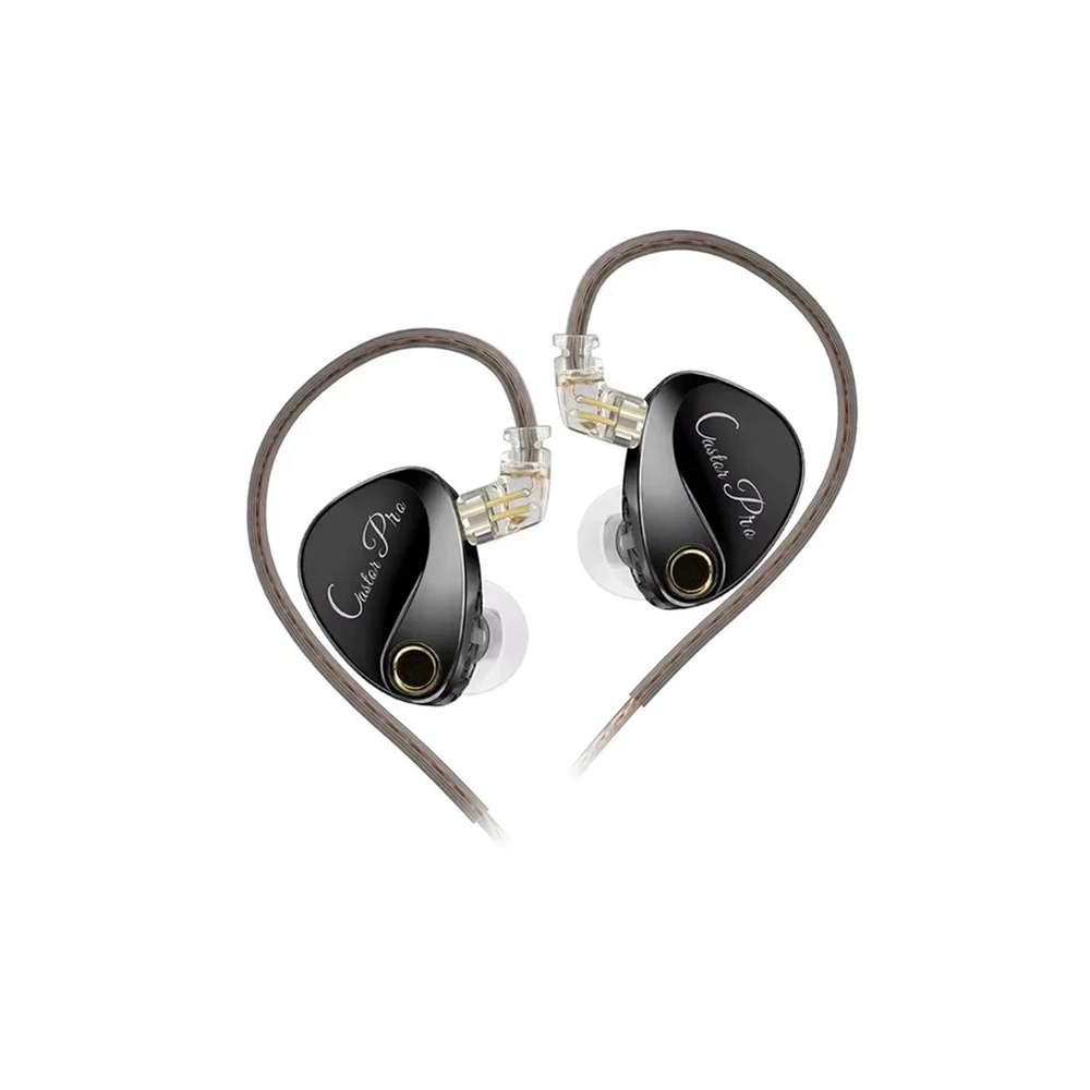 KZ Castor Pro Harman Target Improved Bass Black Hi-Fi Геймърски слушалки тапи