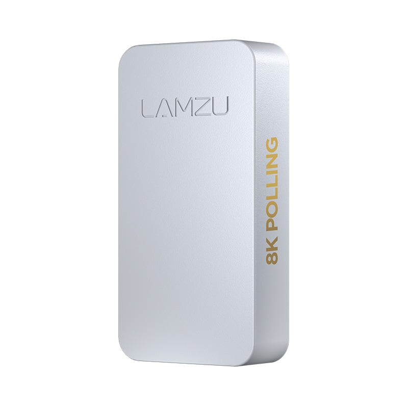 Lamzu 8K DONGLE White - Високоскоростен безжичен приемник