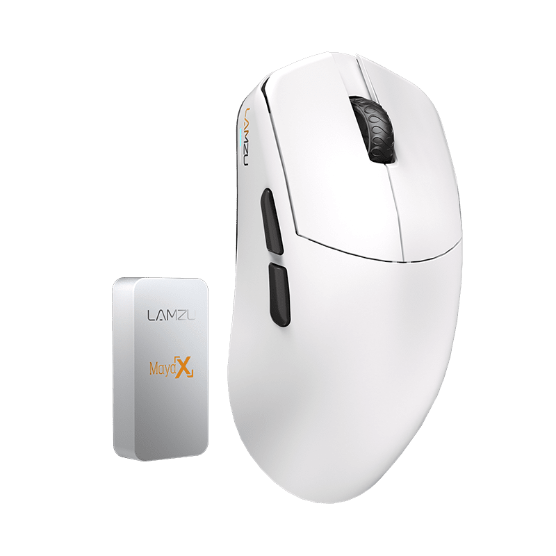 Lamzu Maya X 8K Wireless White Безжична геймърска мишка