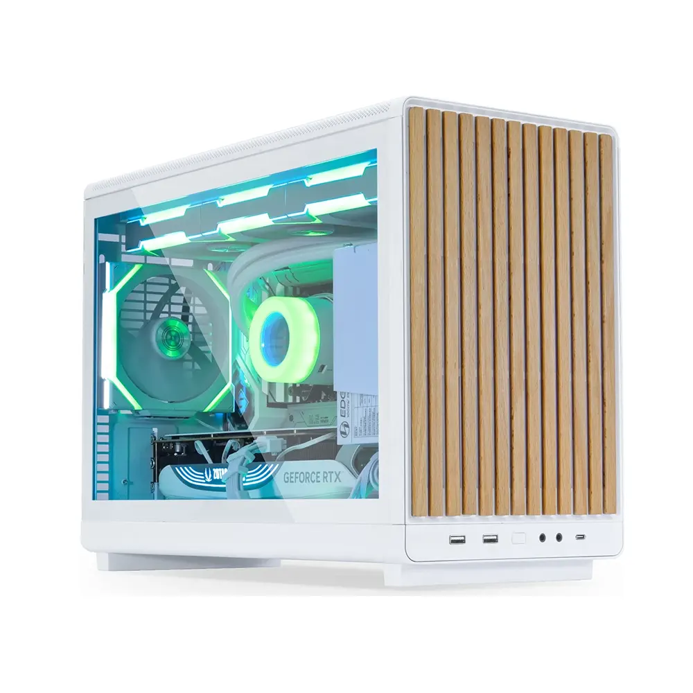 Lian Li A3-mATX Glass Edition White Компютърна кутия