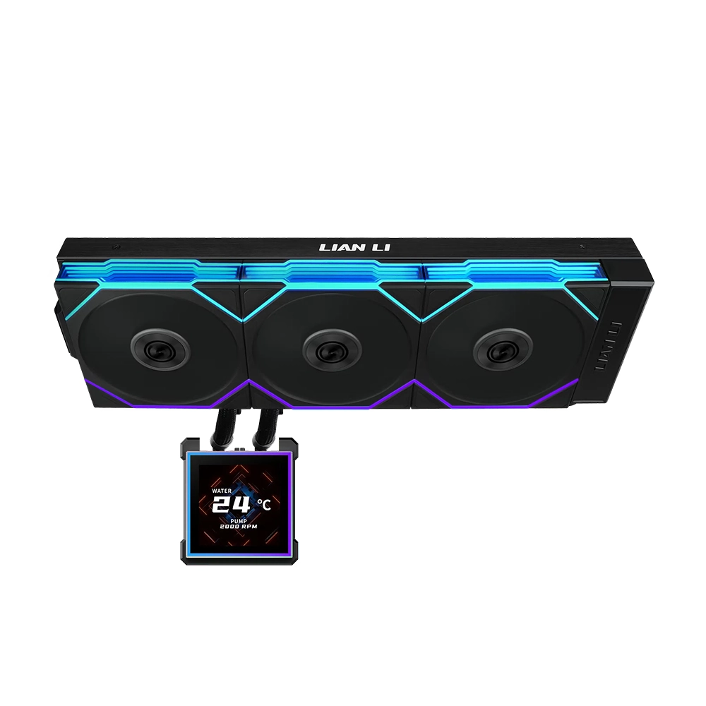 Lian Li HydroShift II LCD-S 360TL 360mm ARGB Black AIO Воден охладител за процесор