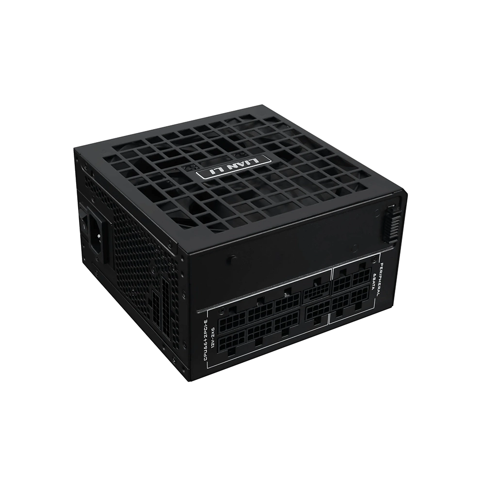 Lian Li RS1000G Black 1000W, 80 Plus Gold, Модулно, PCIe Gen 5.0, ATX 3.1 Захранване за компютър